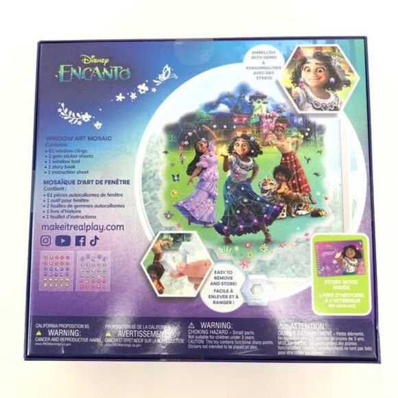 Disney Encanto Window Art Mosaic Reusable Window Clings 66 Piece - Picture 5 of 7